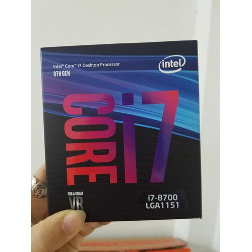CPU i7 8700 mới full Box - i7 8700 new Box
