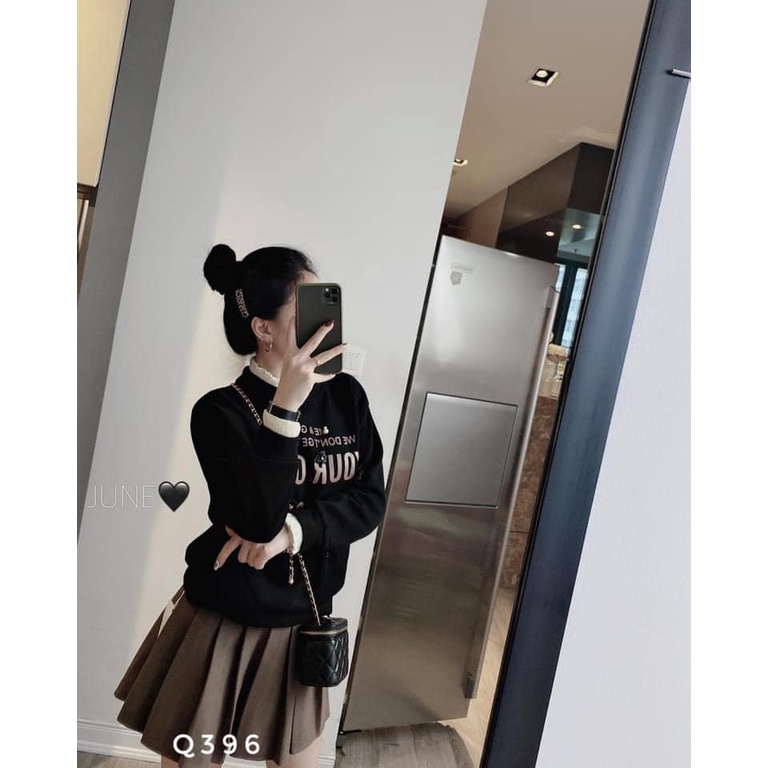 ÁO NỈ PHỐI DẬP LI HOA NGỌC TQXK