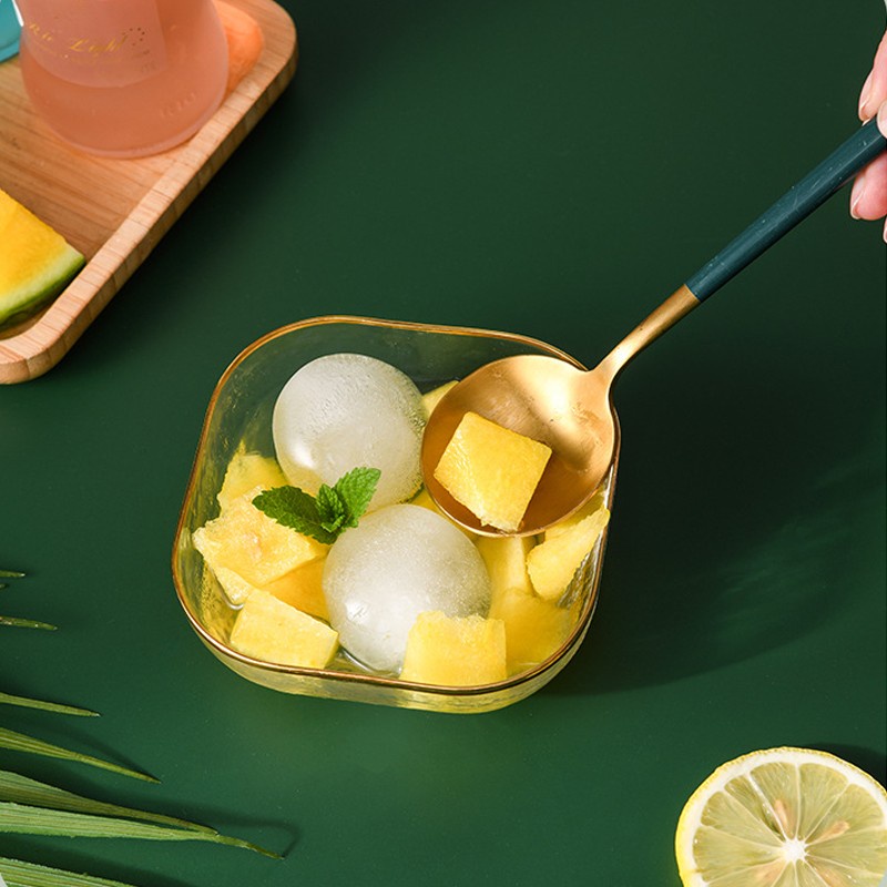 Khuôn Làm Nước Đá Hình Quả Bóng Tròn Cỡ Lớn Độc Đáo Tiện Dụng Cho Gia Đình/ Quán Bar DIY