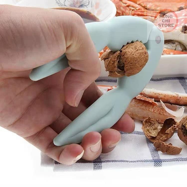 Kẹp Càng Cua Ghẹ, Dụng Cụ Kẹp Tách Vỏ Các Loại Hạt Khô Bằng Nhựa Siêu Cứng, Nhỏ Gọn, Tiện Lợi