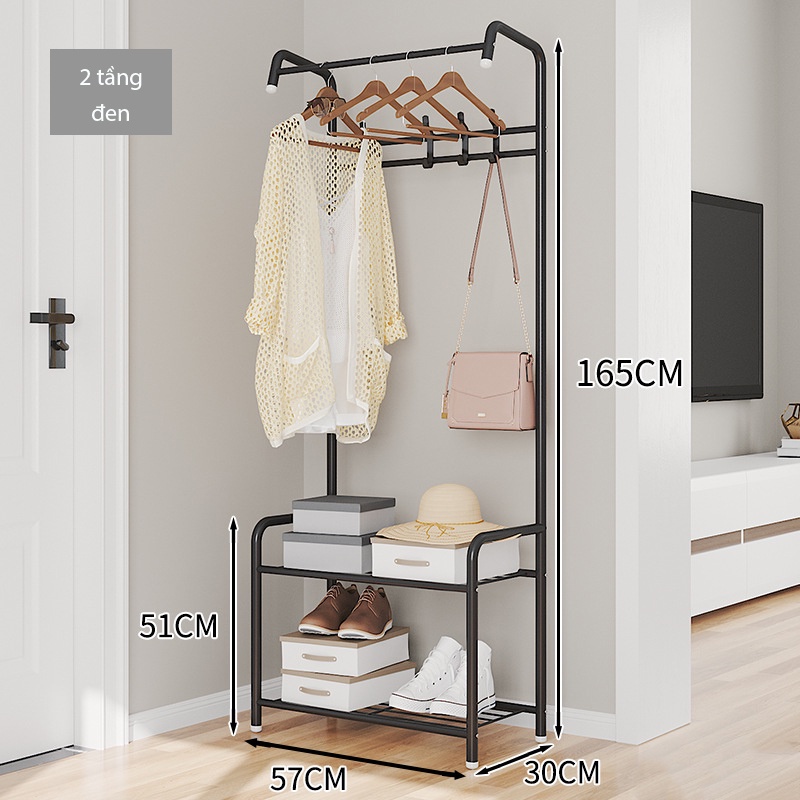 Kệ để giày dép, Kệ treo quần áo đồ đạc túi xách tiện lợi, chất liệu cải tiến bền đẹp