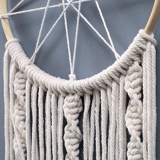 Dreamcatcher Macrame treo tường trang trí.