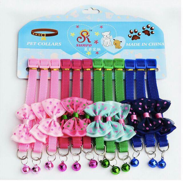 Vòng cổ 2 lớp cho chó mèo