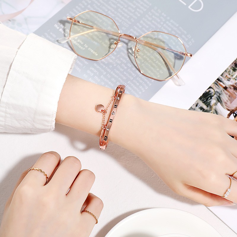 Vòng tay nữ đính đá phong cách Hàn Quốc thanh lịch