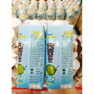 NƯỚC DỪA TƯƠI ORGANIC 330ML VIETCOCO