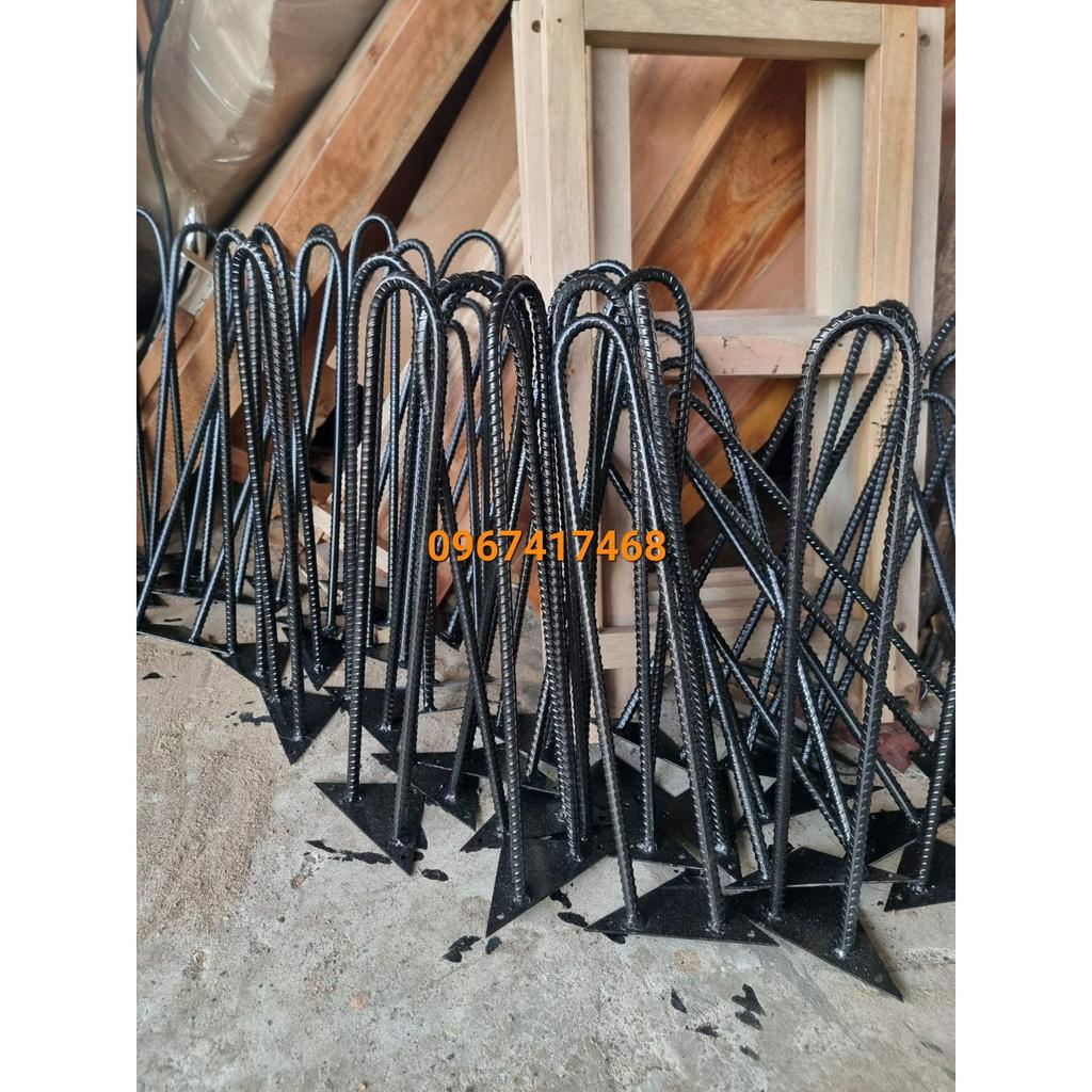 Chân sắt hairpin, chân sắt bàn cafe, chân sắt bàn tròn, chân sắt bàn gỗ, chân sắt bàn xà cừ - Sằm Gia, chân bàn sắt