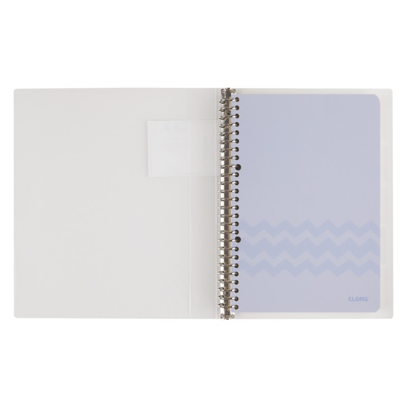 Sổ còng Klong 26 chấu B5 giấy caro/dot grid 80 trang bìa nhựa học tập, take note, bullet journal