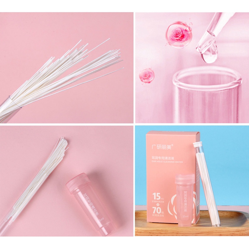 Bộ 70 Dây Làm Sạch Lỗ Tai Dùng Một Lần Tiện Dụng