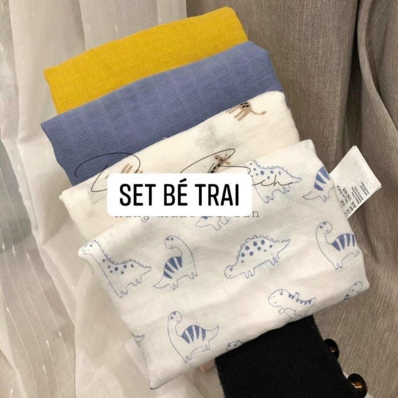 Set khăn xô H.M em bé ( 6 chiếc)