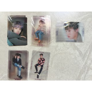 CARD WANNA ONE NOTHING WITHOUT YOU