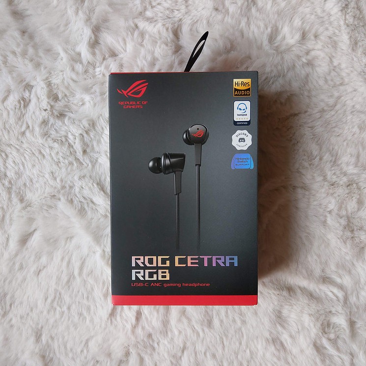 - [ RẺ VÔ ĐỊCH ] - Tai nghe ASUS ROG Cetra RGB - Chính Hãng Việt Nam - Mới 100%