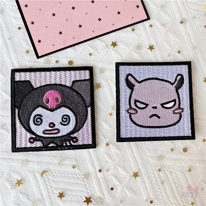 ✿ Miếng Dán Trang Trí Tự Dính Chất Lượng Cao ✿ 1 Miếng Dán Ủi Quần Áo Hình Nhân Vật Hoạt Hình Ngộ Nghĩnh