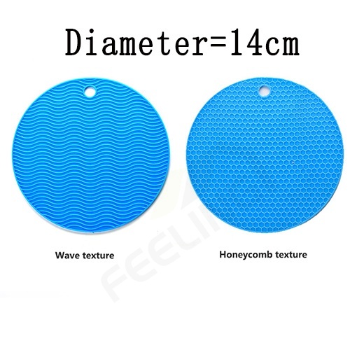 FEELING ☕ Đế Lót Ly Hình Tròn Bằng Silicone Chịu Nhiệt Chống Trượt Tiện Dụng Cho Nhà Bếp