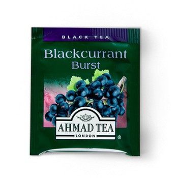 Trà Đen Túi Lọc Ahmad Blackcurrant Burst - Trà Ahmad Quả Lý Chua Đen Hộp Giấy Bao Thiếc 40g