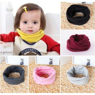 Khăn ống cotton choàng cổ giữ ấm cho bé, Khăn ống giữ ấm cổ mùa lạnh