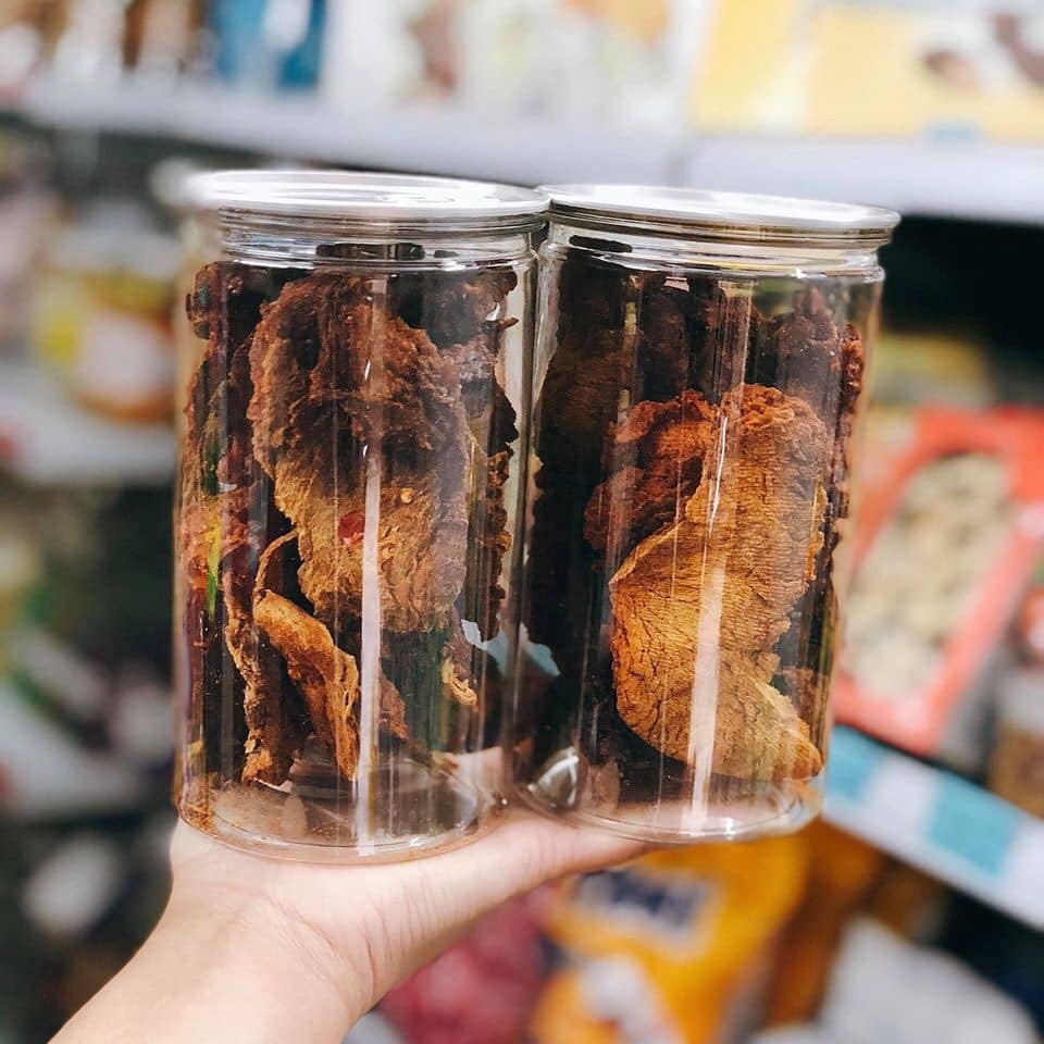 Bò giòn Hồng ngự [HOT HIT]  loại miếng, khô cay giòn ngon hết nấc - KL 250gr | BigBuy360 - bigbuy360.vn