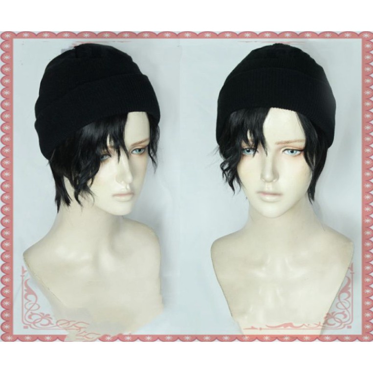 [Sẵn] Wig teen/lolita/cosplay M45 nam đen (tóc giả nguyên đầu) tại MIU SHOP 01