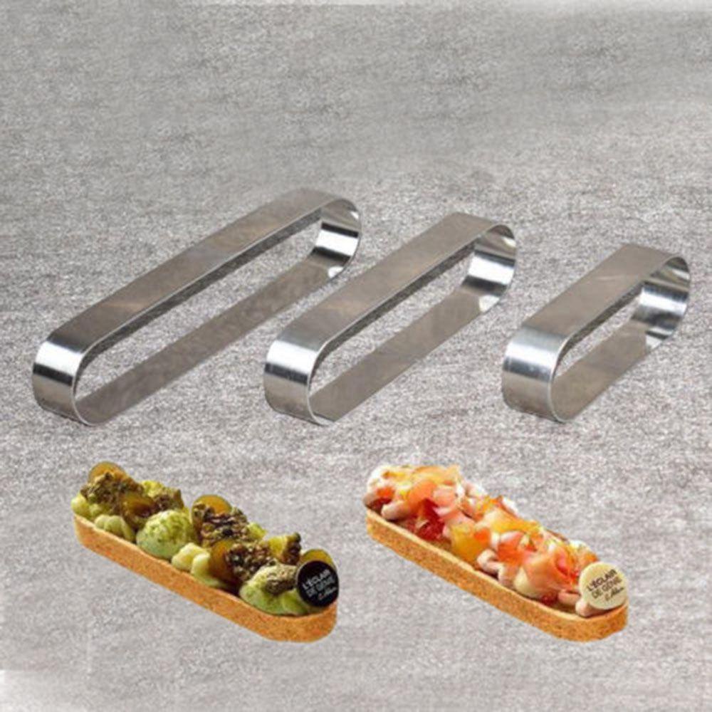 Khuôn Kim Loại Nướng Bánh Mousse Hình Oval
