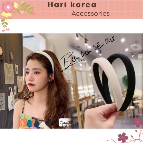 Bờm tóc trơn / Băng đô trơn , Phụ kiện tóc duyên dáng, thanh lịch - Hari Korea Accessories