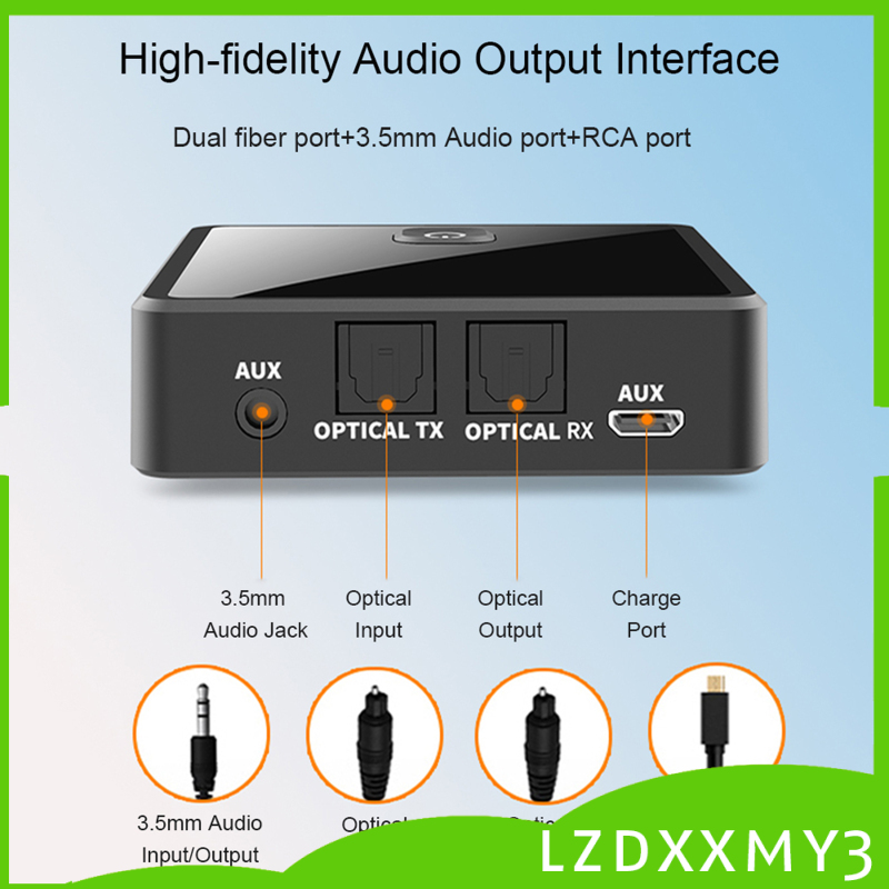 HOT RCA  Transmitter Receiver Adapter Rechargeable for TV PC Headphones | BigBuy360 - bigbuy360.vn