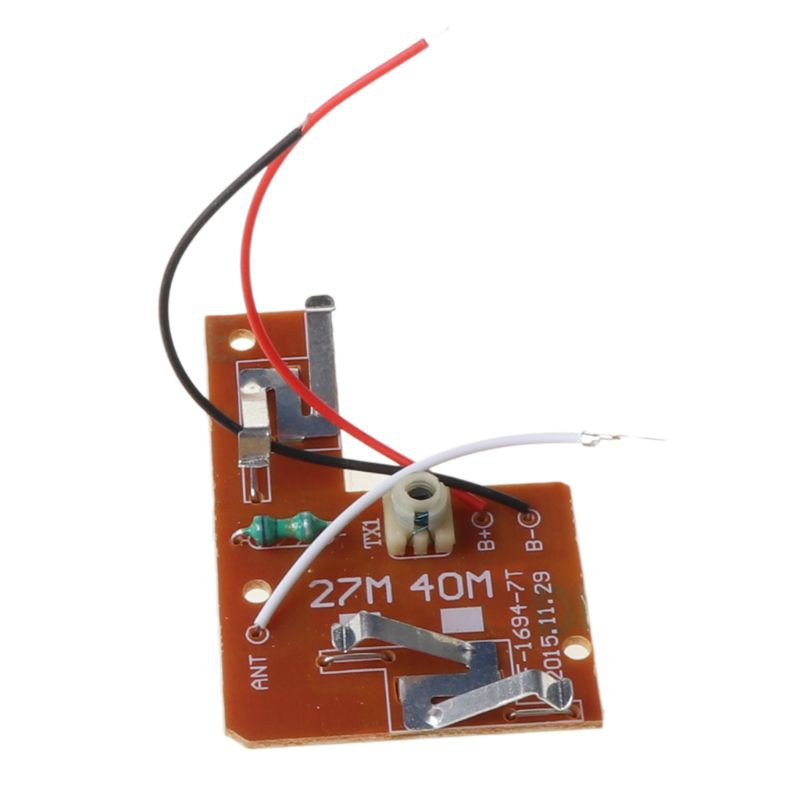 Bảng Mạch Thu Phát Điều Khiển Từ Xa 4ch 27mhz Kèm Ăng Ten Cho Xe Hơi Xe Tải Đồ Chơi