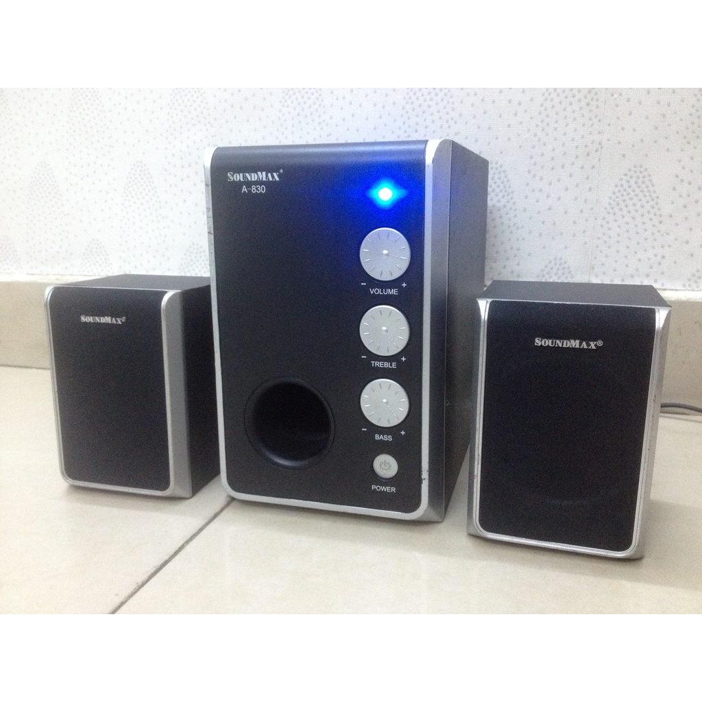 Soundmax 2.1 nghe điện thoại vi tính