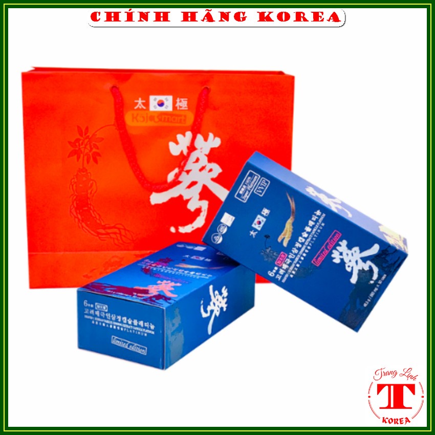 Thiên sâm đông trùng hạ thảo hàn quốc, hộp 180 viên - Hoàng thiên sâm thượng hạng tăng đề kháng, sức khỏe, phòng ung thư