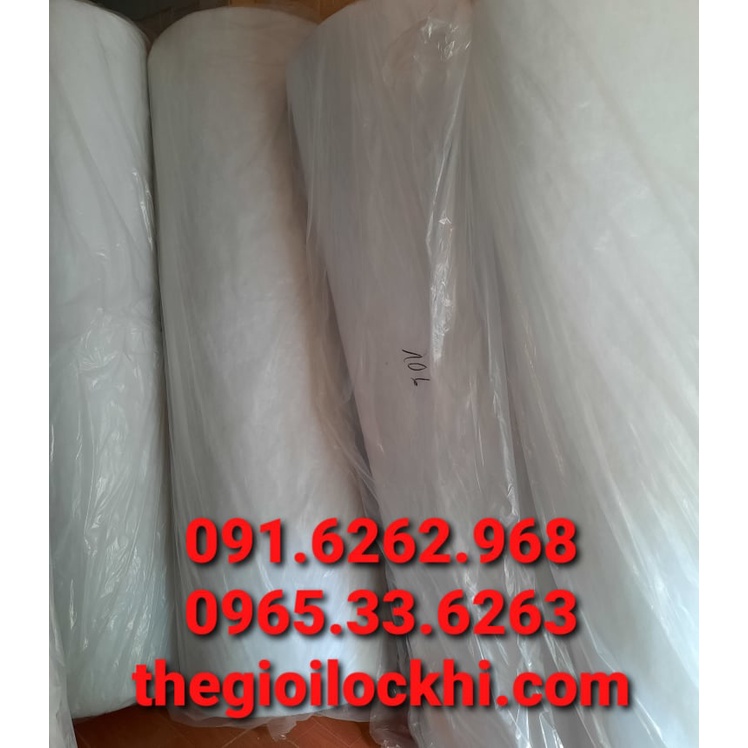 Bông lọc bụi G3 - Bông lọc bụi dày 15mm. Tấm lọc bụi, lọc khí, lọc nước chất lượng cao