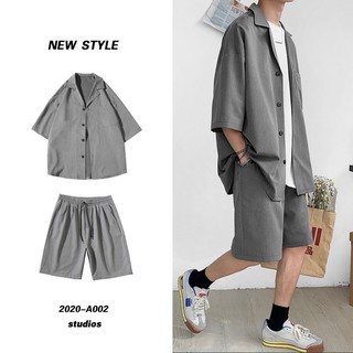 Set Blazer Nam Phong Cách Hàn Quốc  (ÁO BLAZER VÀ QUẦN SHORT UNISEX)  Sc03