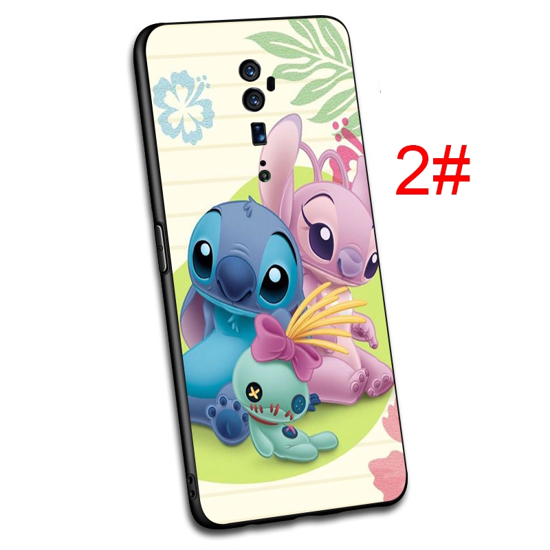 Ốp điện thoại họa tiết Lilo and Stitch cho REALME C2 C3 2 3 5 6 PRO 5I 5S X LITE Q XT X2 X50 A5