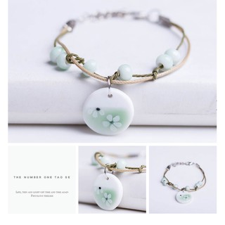 Lắc tay Handmade gốm sứ - TS-0032