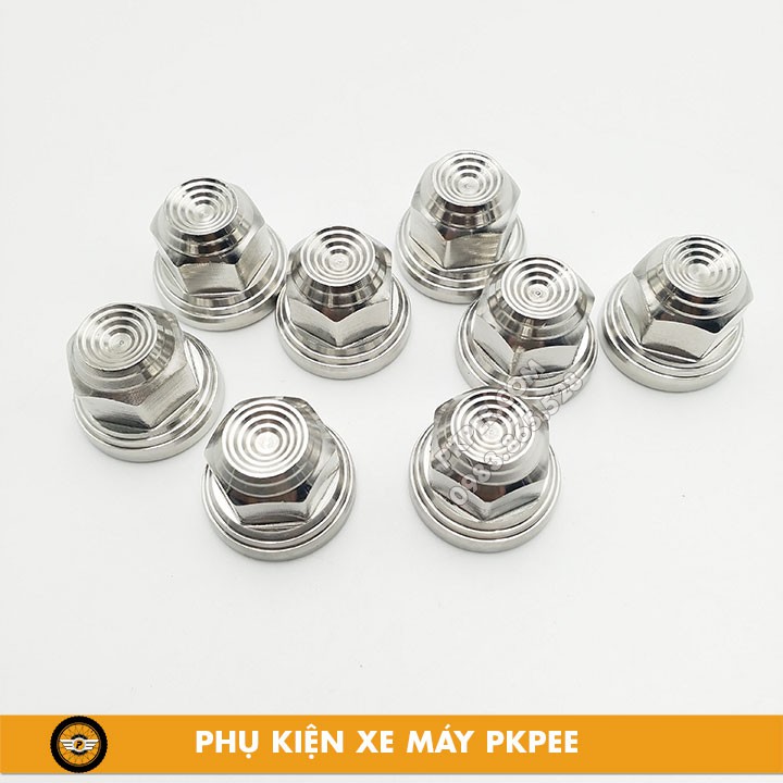Tán Inox Đầu Bít Mẫu Vòng Xoay Thái Lan Close Nut M10 12 14 Stainless 304