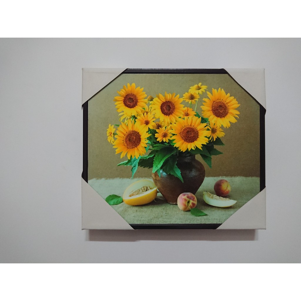 Tranh treo tường VTC Hoa Hướng Dương LunaCV-0455 KT 20 x 20 cm