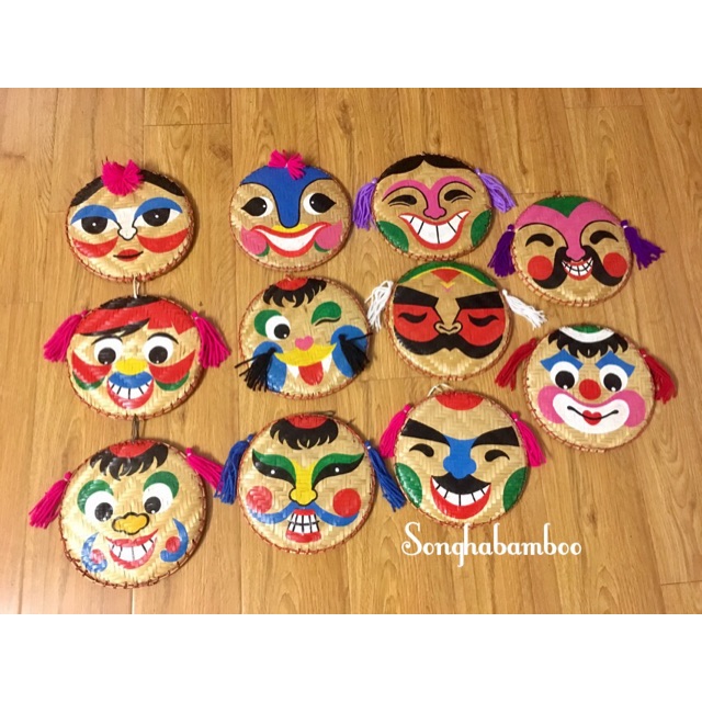 MẶT NẠ MẸT TRANG TRÍ SIZE 30cm