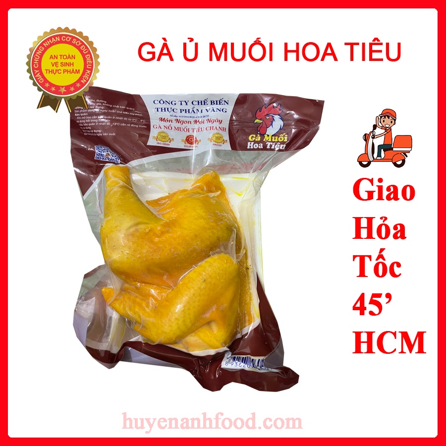Gà Ủ Muối Hoa Tiêu (nửa con)