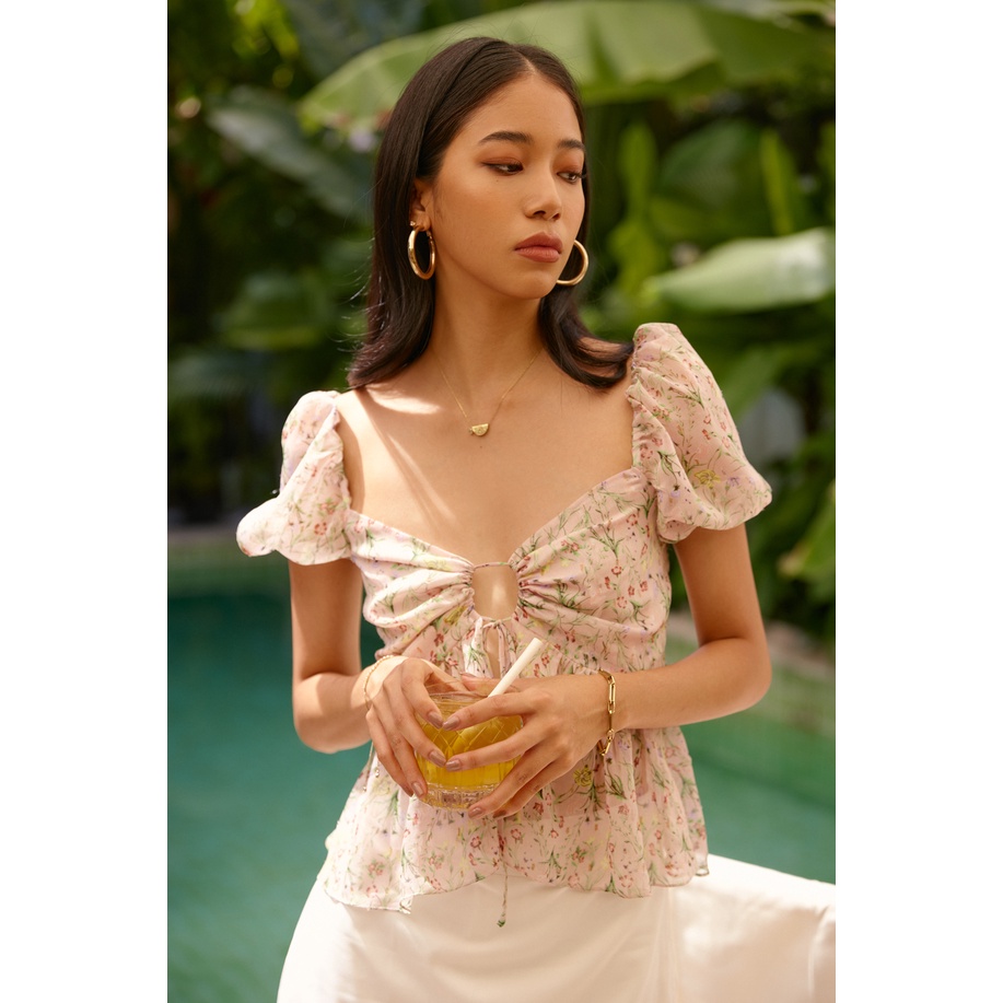 Nene Clothing - Áo kiểu hoa - Lucy top