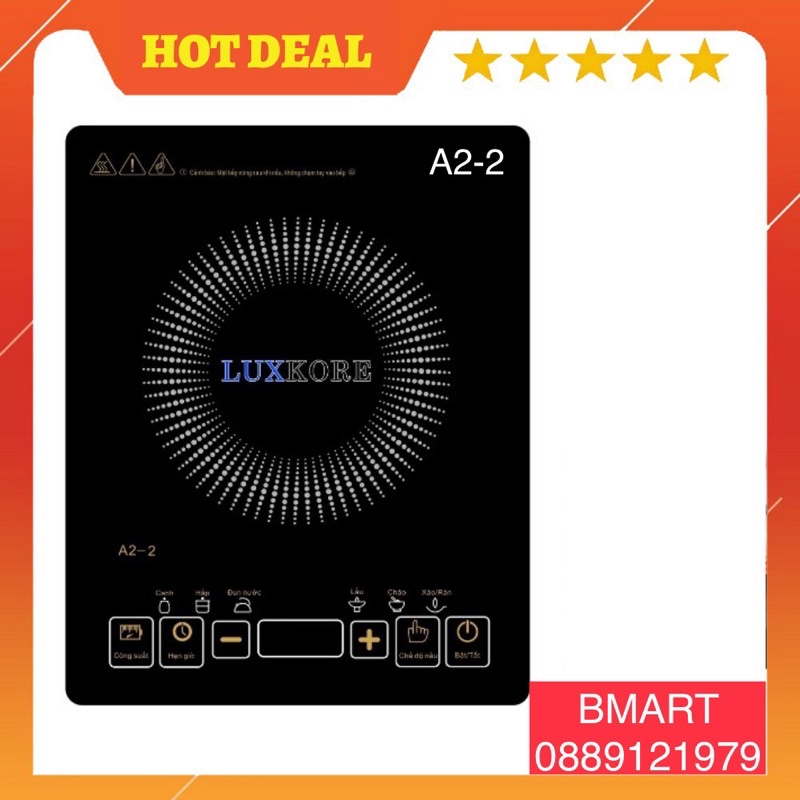 Bếp từ, Bếp hồng ngoại cảm ứng UL-209S | S26-1 | A3-2 (Chính hãng - 30 ngày lỗi 1 đổi 1, Bảo hành 12 tháng)
