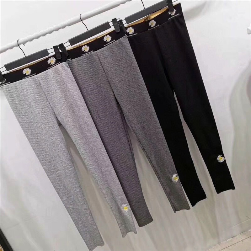 Quần Legging Len Tăm, Quần Giữ Nhiệt Hoa Cúc