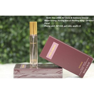 [MINI] Nước hoa nữ hương  D&G Intense Pour Femme  - Mua 2 tặng 1