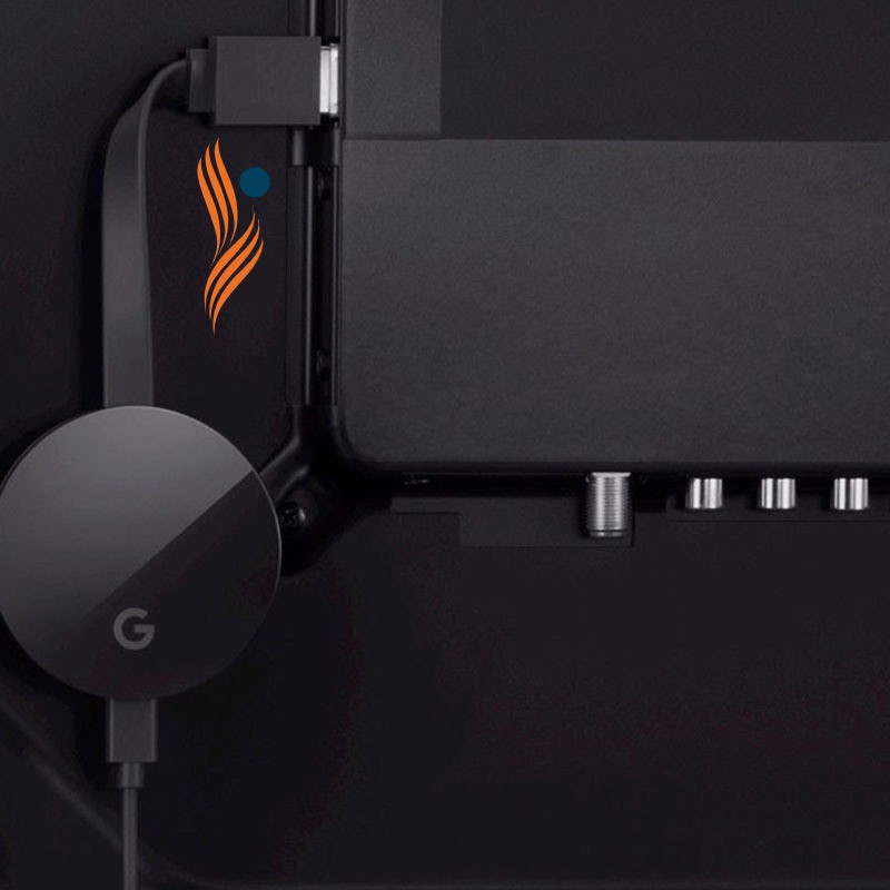 Thiết bị kết nối màn hình không dây 2.4G cho Google Chromecast 2 netflix youtube crome