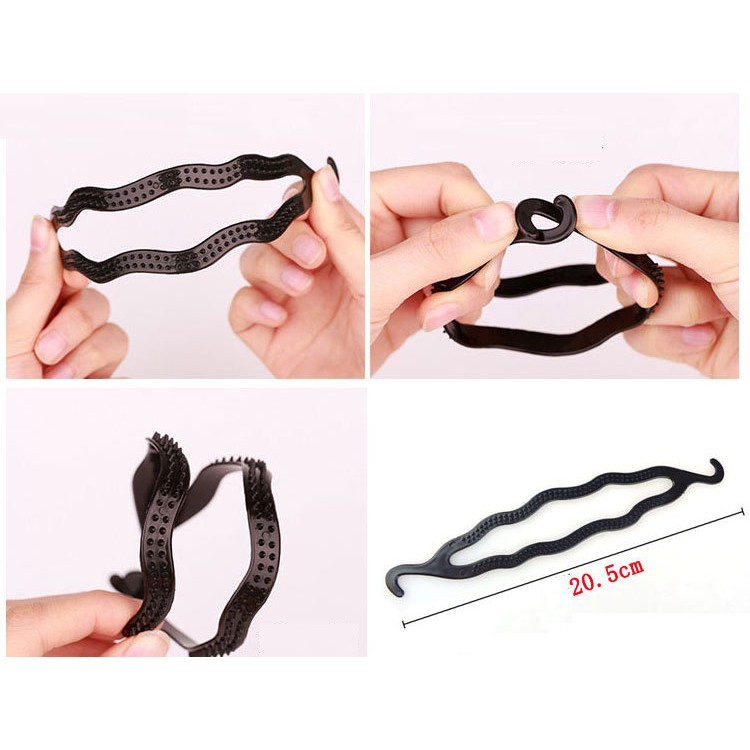 Bộ 4 dụng cụ làm tóc tạo kiểu tóc đa năng, nhanh, tiện lợi - Lado shop