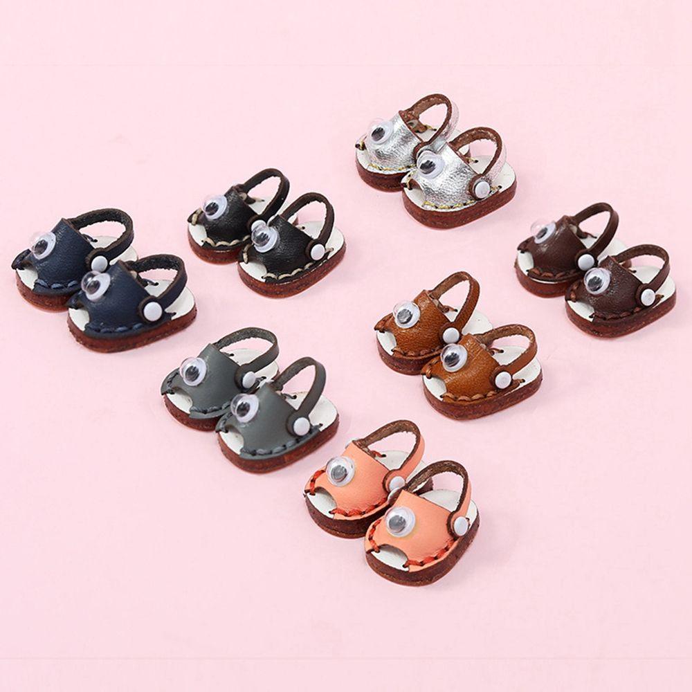 Giày Búp Bê Da Bò Dễ Thương Tỉ Lệ 1 / 12BJD 1 / 11 OB11