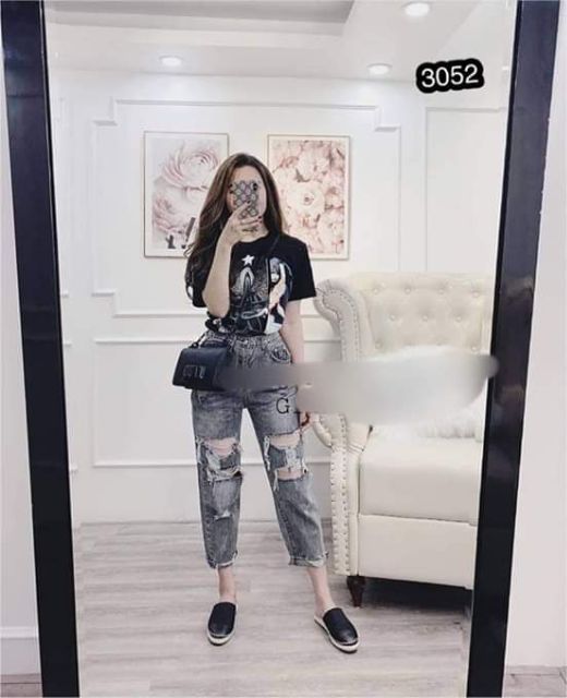 QUẦN BAGY RÁCH HÀNG SUẤT 3052 SANG CHẢNH SÀNH ĐIỆU. HÀNG SIÊU RẺ SIÊU ĐẸP SIÊU XINH.. BAO ĐẸP BAO CHUẨN. HÀNG SẴN SLL