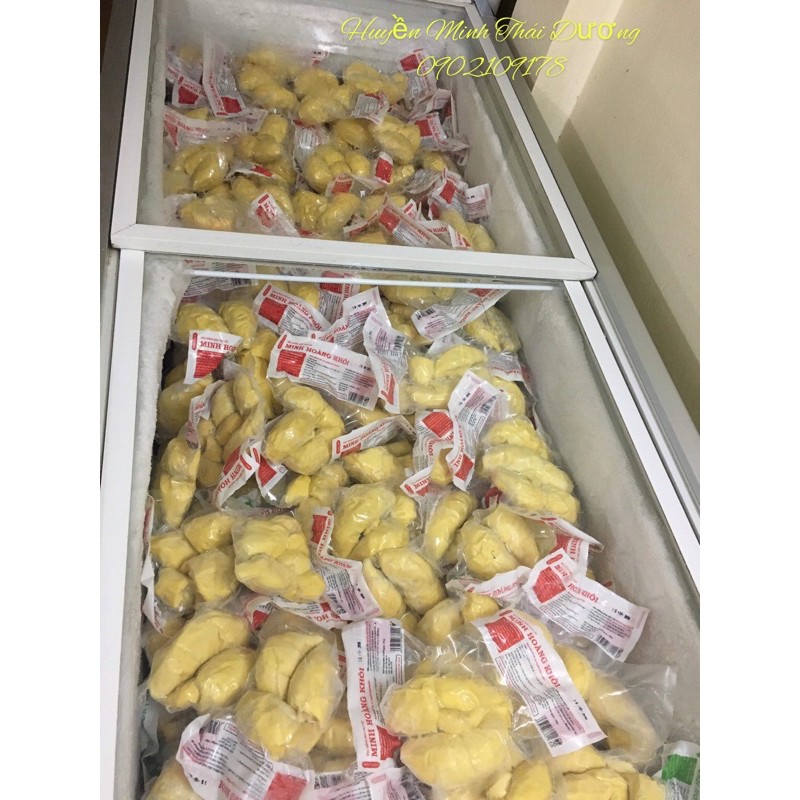 Sầu Riêng Bóc Múi Minh Hoàng Khôi Nhãn Đỏ 500g/1 túi