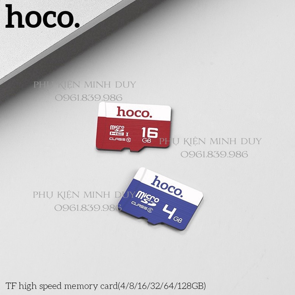 Thẻ nhớ Hoco tốc độ cao Class 10 dung lượng 4/8/16/32/64/128Gb (Bảo hành chính hãng 5 năm) | BigBuy360 - bigbuy360.vn