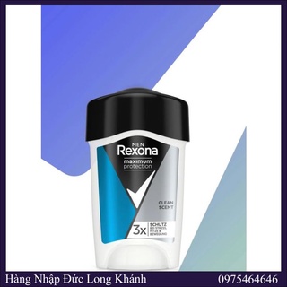 Sáp khô lăn nách khử mùi Rexona Men Maximum Protection Clean Sent