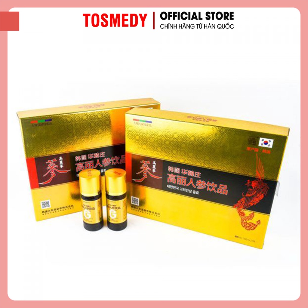 Nước hồng sâm tăng lực Daedong Hàn Quốc, Hộp 8 Chai x 100ml - Tosmedy Official Store thumbnail