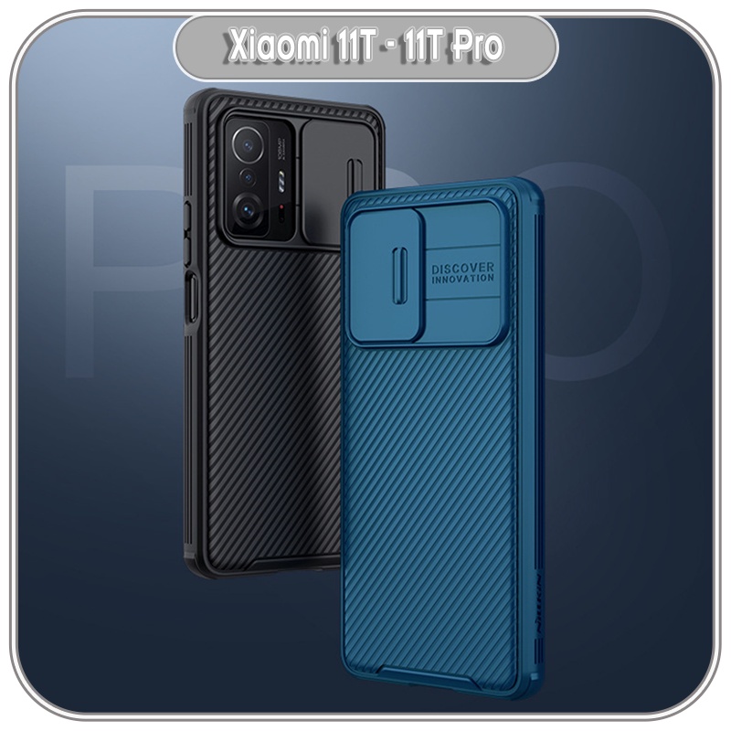 Ốp lưng cho Xiaomi 11T - 11T Pro Nillkin CamShield Pro che camera - HÀNG NHẬP KHẨU