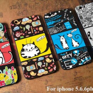CASE IPHONE MÈO IN NỔI SIÊU CUTE