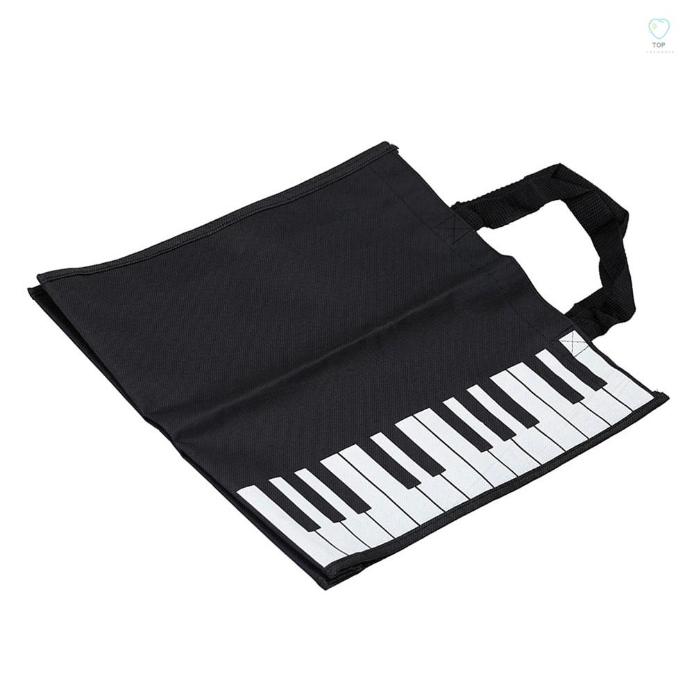 Túi Xách Tote Họa Tiết Phím Đàn Piano
